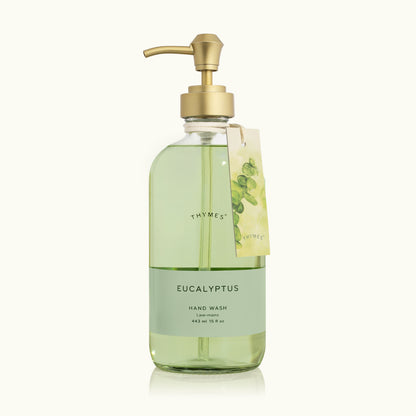 Eucalyptus - Large Glass Hand Wash 15oz