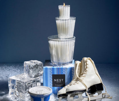 Blue Cypress & Snow - 3-Wick Candle 21.2 oz