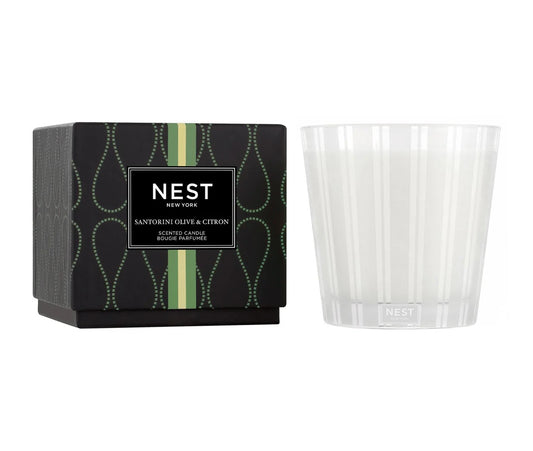 NST Santorini Olive & Citrus - 3-Wick Candle 21.2 oz