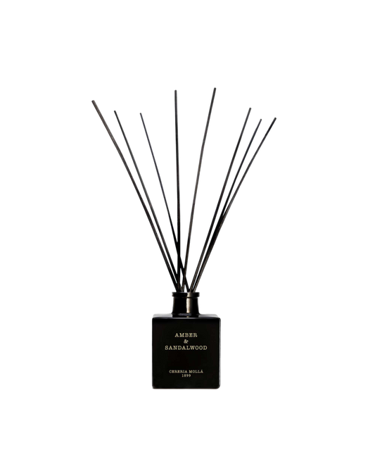 CRM Amber & Sandalwood - Black Reed Diffuser 3.4 oz