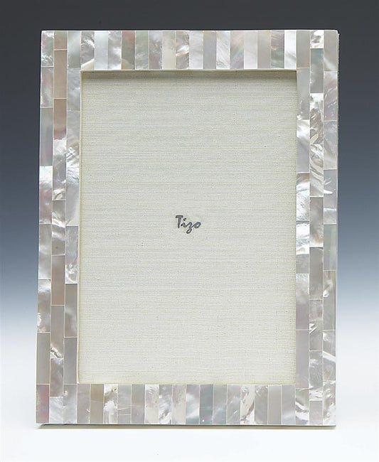 TZD Mother of Pearl Frame - White - 2x3
