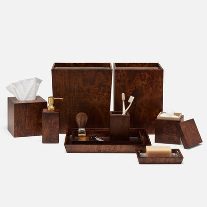 P&P Bern Dark Honey Burl - Soap Pump
