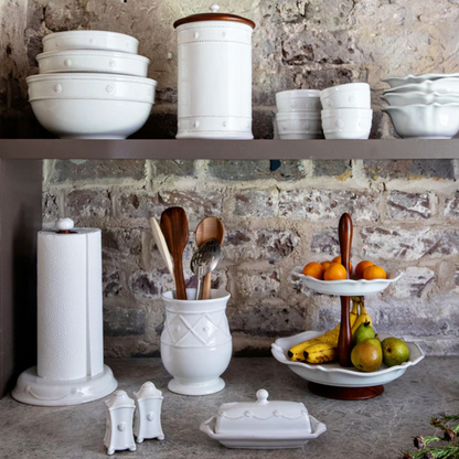 JLK Berry and Thread - Whitewash - Paper Towel Holder