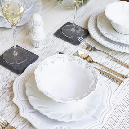 Incanto - White - Lace Cereal Bowl 7"