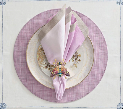 KSB Portofino Round Placemat - Lilac 15" (Retired)