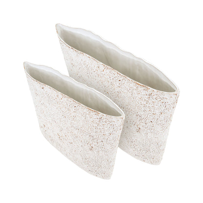 Oblong Ceramic Fusion Planter - Large 16"