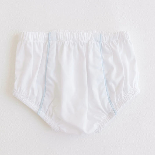 Diaper Cover - Blue Trim