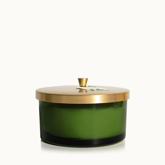 THY Frasier Fir - Green Glass - 4 Wick Candle 21oz
