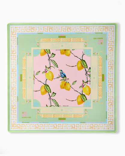 OMM Citrus Songbird Mahjong Mat