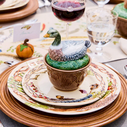 Forest Walk - Animal Bowl with Lid - Duck 9oz