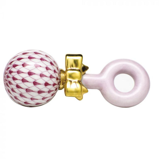 Baby Rattle - Pink