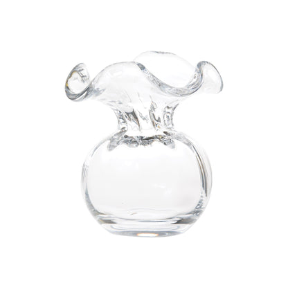 VTR Hibiscus Glass Vase - Clear -