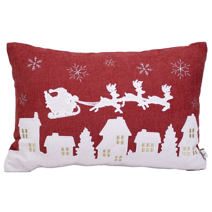 Santa's Sleigh Pillow