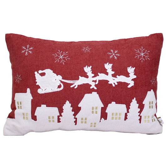 Santa's Sleigh Pillow
