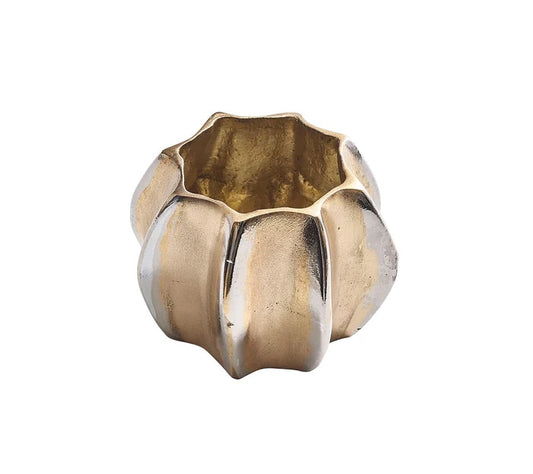 KSB Desert Napkin Ring in Gold & Silver