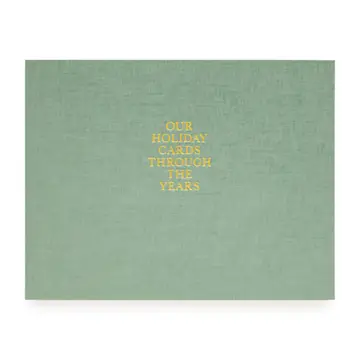 SGP Sage Holiday Card Book