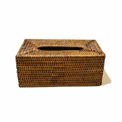 Rectangular Tissue Box - Antique Brown