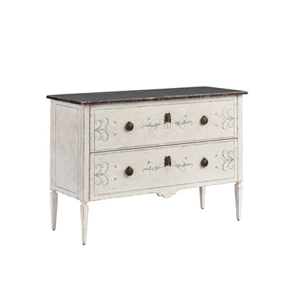 Monet Chest - Scraped Antique White - 32H X 48W X 18D