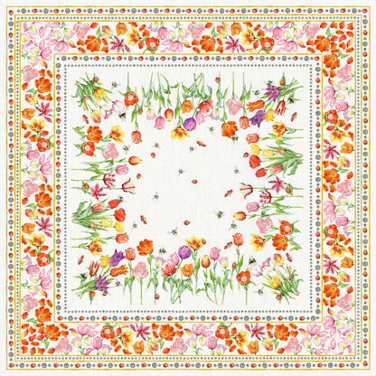 Tuli Linen Tablecloth - Square - 67" X 67"