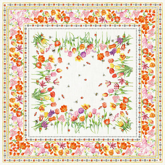 Tuli Linen Tablecloth - Square - 67" X 67"