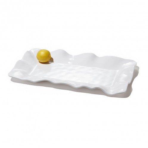 Vida - Havana - Long Rectangular Platter in White