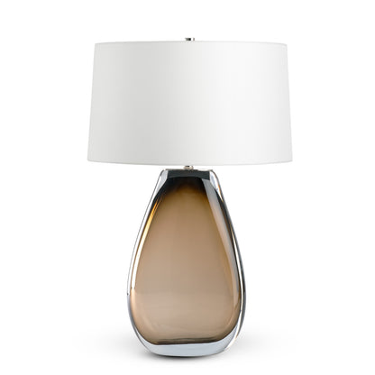 Albion Table Lamp w/Off-White Oval Shade