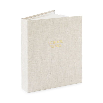 School Years Book - Flax Linen