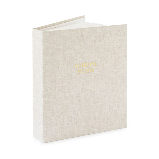 School Years Book - Flax Linen