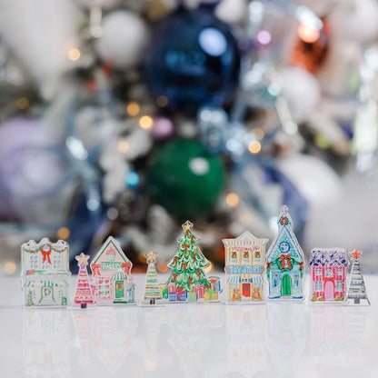 The Mini Christmas Village Set