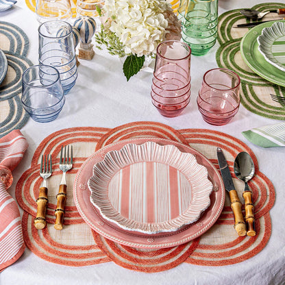 Berry & Thread - Melamine - Coral - Dinner Plate 11"