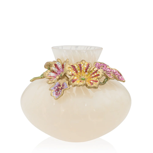 JSW Holland Leaf & Flower Vase - Flora - 5"