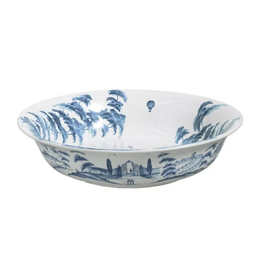 Country Estate - Delft Blue - Serving Bowl 13"