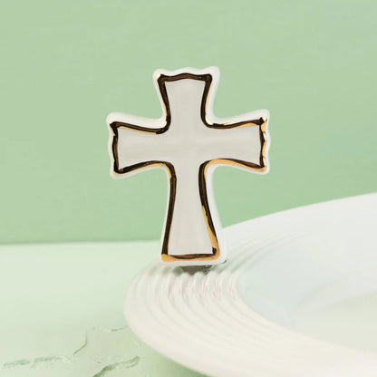 Mini - White Cross