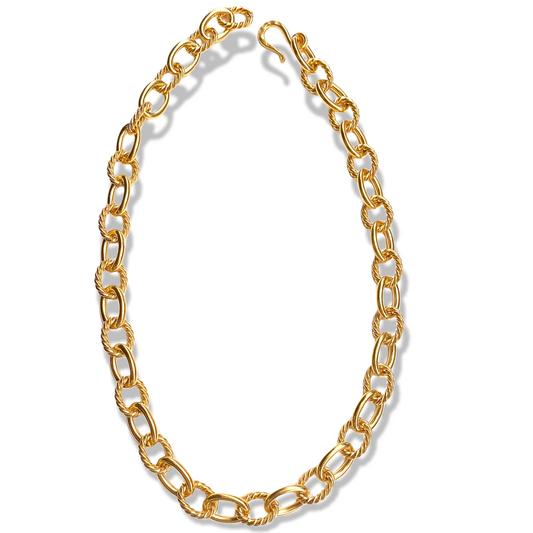 DMD N Lily Link Chain Necklace - 18"