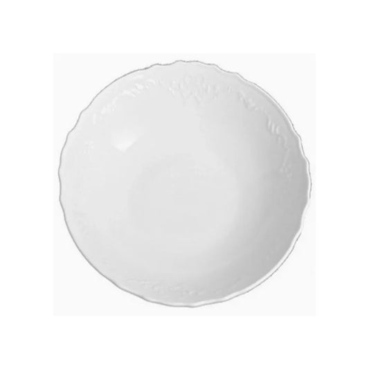 Simply Anna - White - Vegetable Dish 10"