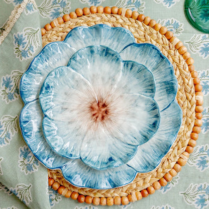 Elisabetta - Dinner Plate - Blue Flower 10.5"