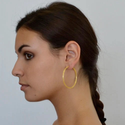 St. Malo Extra Thin Hoops 2"