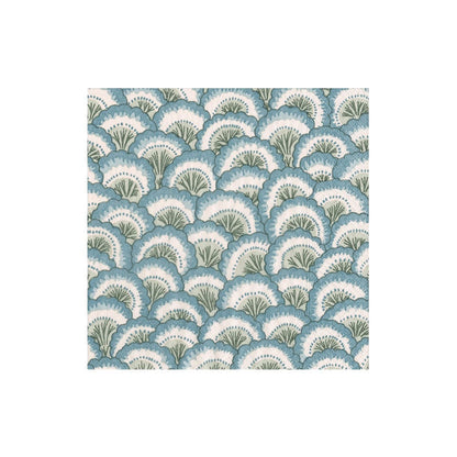 Pontchartrain Scallop Blue Cocktail Napkin