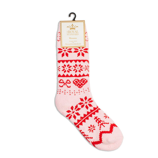 Women's Christmas Sweater Snuggle Socks