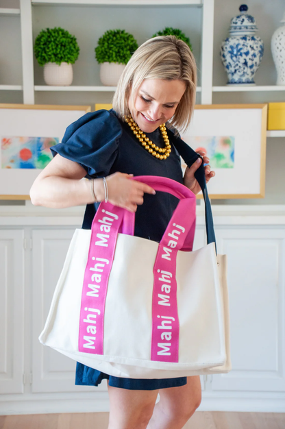 OMM Pink Mahj It All Tote Bag