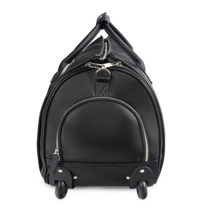 Brett 2-in-1 Garment & Duffel Roller Bag - Black