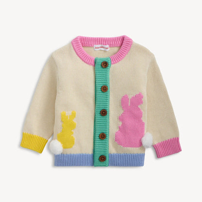 Magnetic Cardigan with Bunny