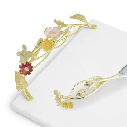Wildflowers - Cheese Board with Knife