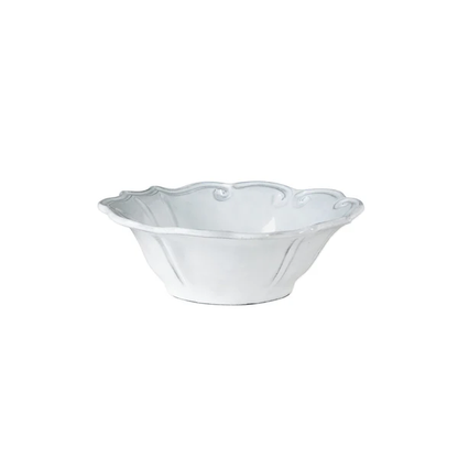 Incanto - White - Baroque Cereal Bowl 7"