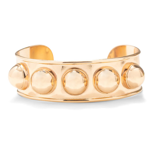 DMD B Bubble Stud Cuff - Hi-Shine