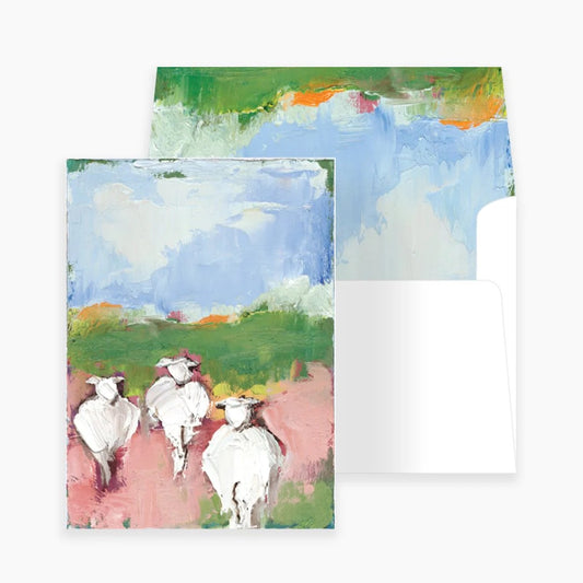 The Good Shepherd Notecards - Blank Inside - 14ct