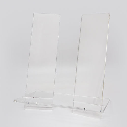 TZD Lucite Vertical Book Stand - Clear - 12 X 14