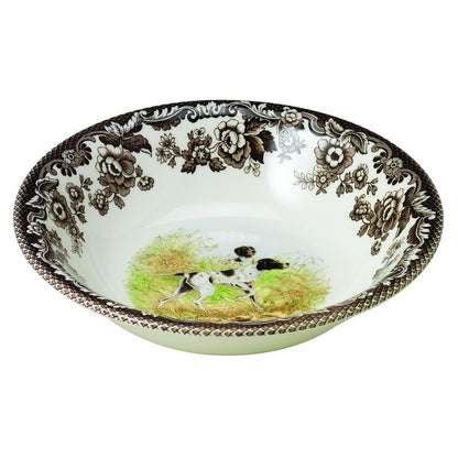 SPD Woodland - Ascot Cereal Bowl 8" - Flat Coated Pointer