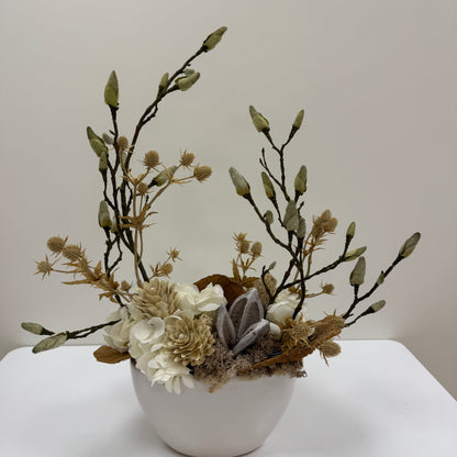 Cafe Latte Florals