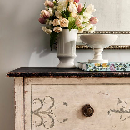 Monet Chest - Scraped Antique White - 32H X 48W X 18D